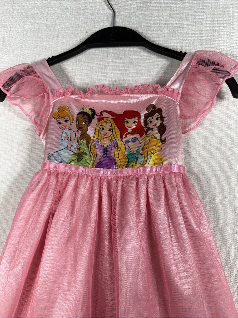 Disney Princess Pink and Red Toddler Dress 2T - Picture 3 of 5